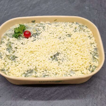 Gratin d’Epinard – barquette 400g